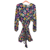 Storia Bright Floral Braided Belted Dress NWT- Size M (sold out online)