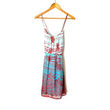 Hello Miss Blue and Red Dress- Size S (see notes)