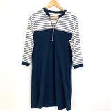 Lauren James Navy Striped Dress NWT- Size M
