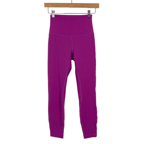 Lululemon Plum Align High Rise Leggings NWT- Size 4 (Inseam 25")