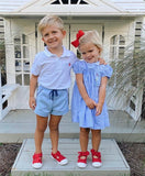 Chus Kid's Red Canvas and Rubber Sneakers- Size 25 (US 8)