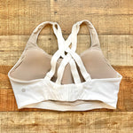 Lululemon White Padded Bra- Size 38D