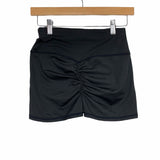 No Brand Black Fitted Workout Shorts- Size S
