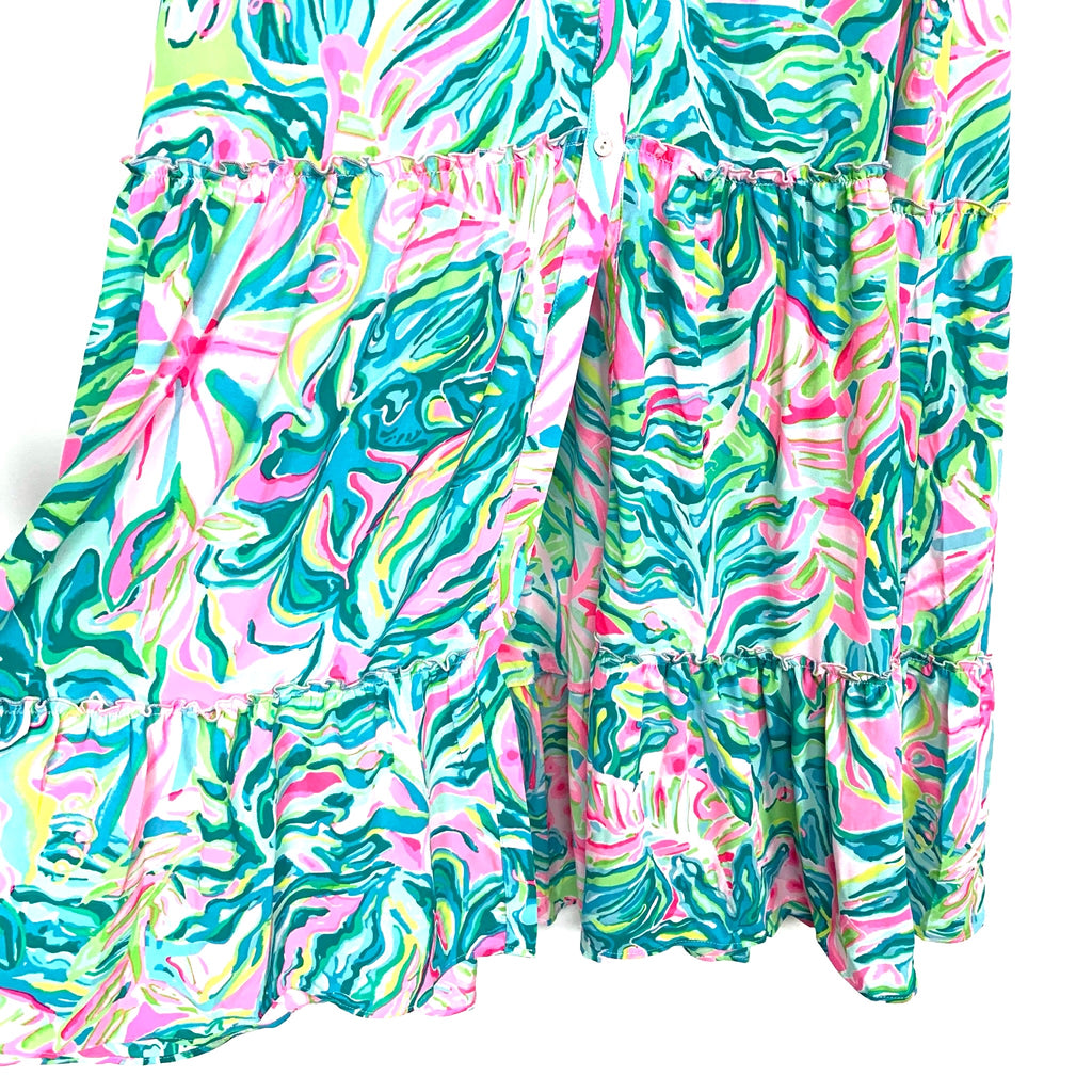 Lilly Pulitzer Luliana Maxi Dress with Front Slit NWT- Size XS – The Saved  Collection