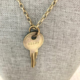 Jennifer Montana Grace Key Pendant Necklace