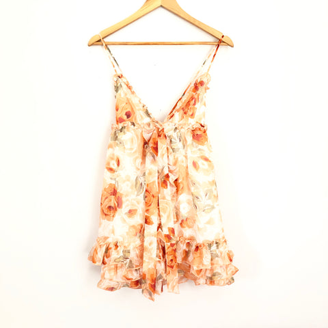 Majorelle Penny Dress in Peach- Size S