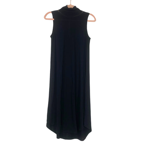 Rag & Bone Black Mock Neck High Low Dress NWT- Size XS (see notes)