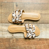 American Eagle Animal Print Hair Sandals- Size 7
