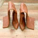 Lucky Brand Camel Leather Knee High Boots- Size 6.5