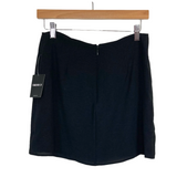 Forever 21 Black Faux Tie Front Mini Skirt NWT- Size L