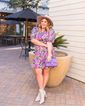 Never Fully Dressed Purple Floral Dress NWT- Size 14 (sold out online)