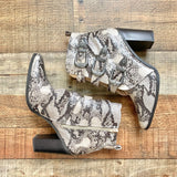 Just Fab by Jesse James Decker Snakeskin Boots- Size 8.5 (BRAND NEW CONDITION)