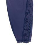 Lululemon Navy Lace Mesh Detail Leggings- Size 4 (Inseam 25.5”)