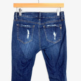 Special A Distressed Ankle Skinny Dark Denim Jeans- Size 3 (Inseam 27")