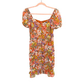 Forever21 Rust Orange Floral Print Dress NWT- Size S (sold out online)