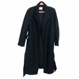 Old Navy Black Long Belted Coat NWT- Size L