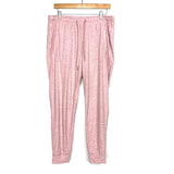 Old Navy Breathe On Pink Heathered Joggers- Size M (Inseam 26")