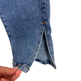 Kittenish Side Slit Hem Jeans- Size XS (sold out online, Inseam 30.5")