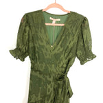 Hutch Green Hi/Low Wrap Dress NWT- Size S