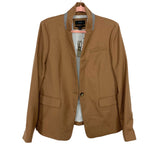 J Crew Camel Wool Blend Blazer NWT- Size 14