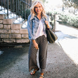 LOFT Pull On Wide Leg Crop Pant NWT- Size XXS (Inseam 25"- Sold Out Online!)