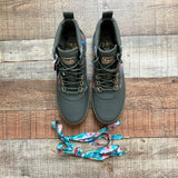 Rifle Paper Co. Keds Olive Green Wild Flower Scout Rain Boots NWT- Size 7 (sold out online)