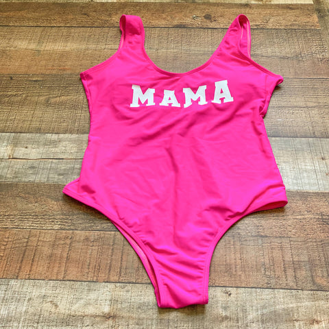 Pat Pat Hot Pink Mama One Piece NWT- Size M