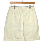 Gibson White Side Slit Jean Skirt- Size XS