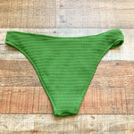 Cupshe Dark Green Bikini Set- Size L (sold as set)