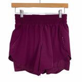 Avia Burgundy Running Shorts with Bike Liner- Size XS