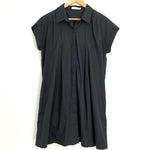 Mod Ref Black Button Up Dress-Size M