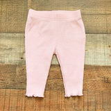 Old Navy Pink Thermal Top and Pant Set- Size 3-6M