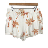 Z Supply Palm Print Terry Shorts- Size S (sold out online, we have matching top)