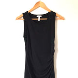 Leith Body-Con Black Ruched Dress- Size  XS