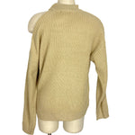 Forever 21 Beige One Sided Open Shoulder Sweater- Size M (sold out online)