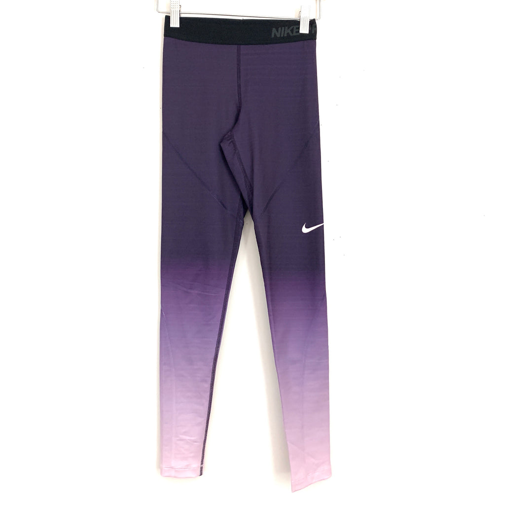 Pre-owned Nike Pro Purple Ombré Leggings - Size XS – The Saved Collection