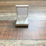 No Brand Double Chain Turquoise Drop Necklace