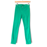 J Brand Emerald Green Skinny Jeans- Size 25 (Inseam 29”)