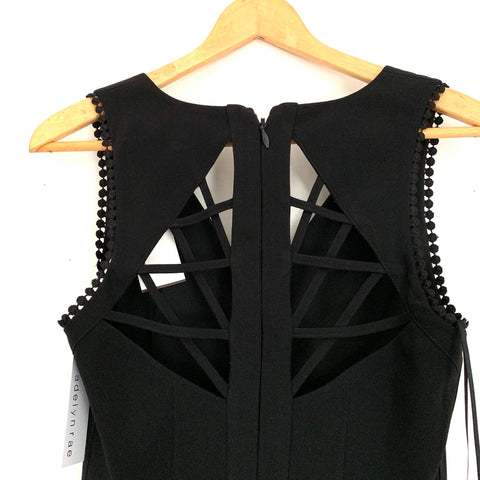 Adelyn Rae Black Zahara Cutout Fit and Flare Dress NWT- Size XS The Saved Collection Adelyn Rae Black Zahara Cutout Fit and Flare Dress NWT- Size XS The Saved Collection