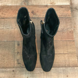M. Gemi Black Suede Like Booties- Size 41