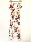 Illa Illa Off the Shoulder Floral Wrap Dress with Shorts NWT- Size M