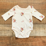 Baby Gap Floral Onesie- Size 0-3M