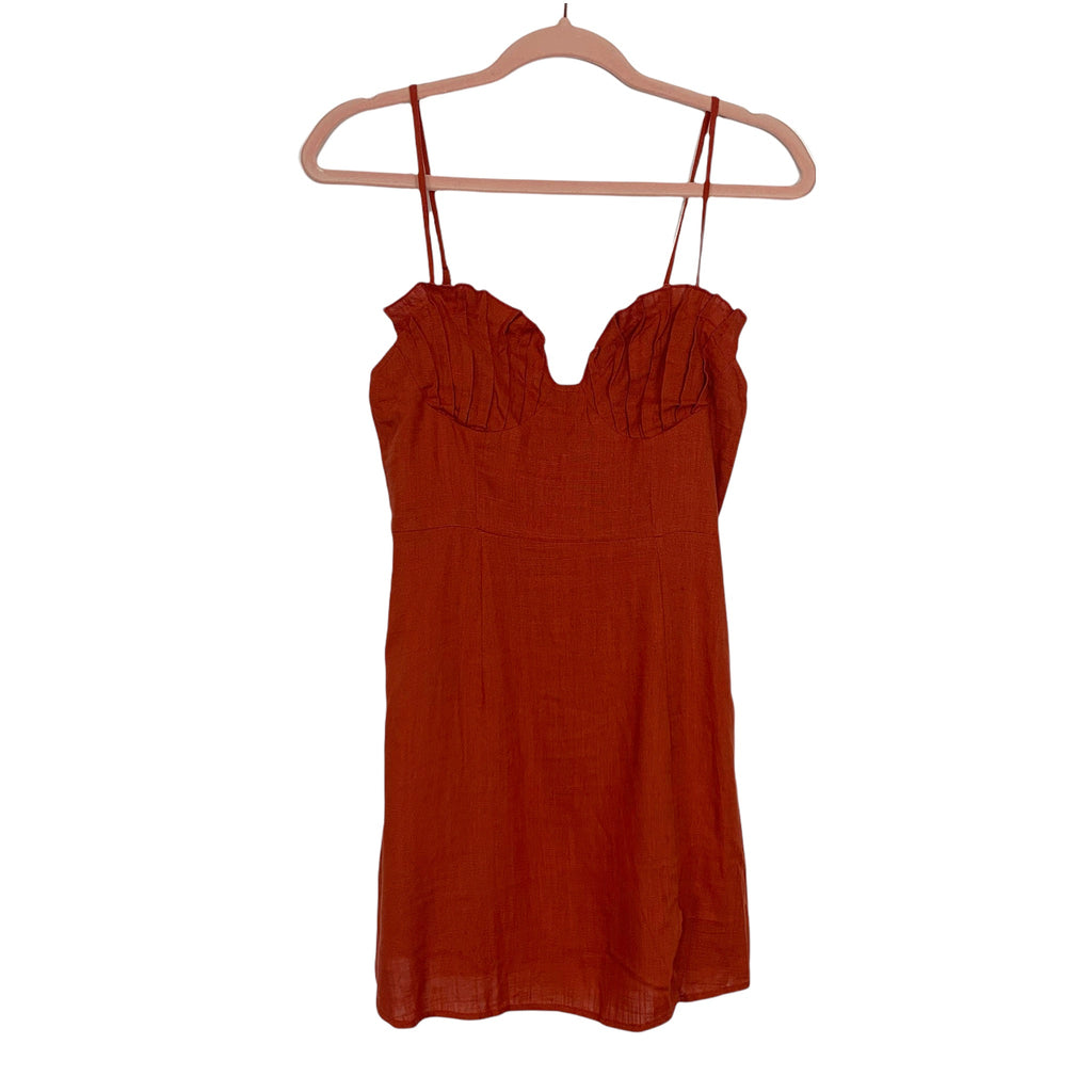 Shein Burnt Orange Mini Dress- Size S (US 4) – The Saved Collection