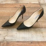 Jimmy Choo Black Pumps- Size 10 (see notes)
