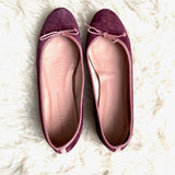 Margaux Gal Meets Glam Demi Suede Ballet Flat- Size 11