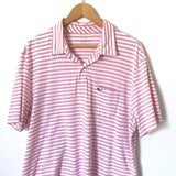 Vineyard Vines Classic Fit Striped Polo- Size L