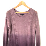 American Eagle Purple Ombré Knit Sweater- Size XS