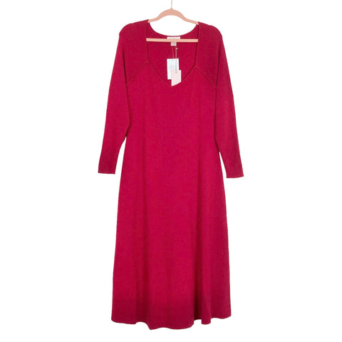 Rachel Parcell Red Rumba Sweater Dress NWT- Size XL