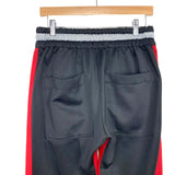 Lifted Anchors Black Side Stripe Track Pants- Size M (see notes, Inseam 31”)
