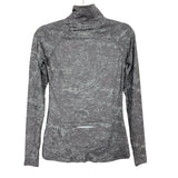 Under Armour Grey Printed Quarter Zip Pullover- Size XS